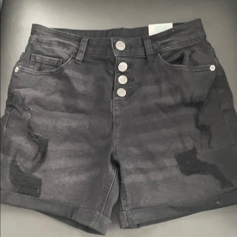 Denim shorts